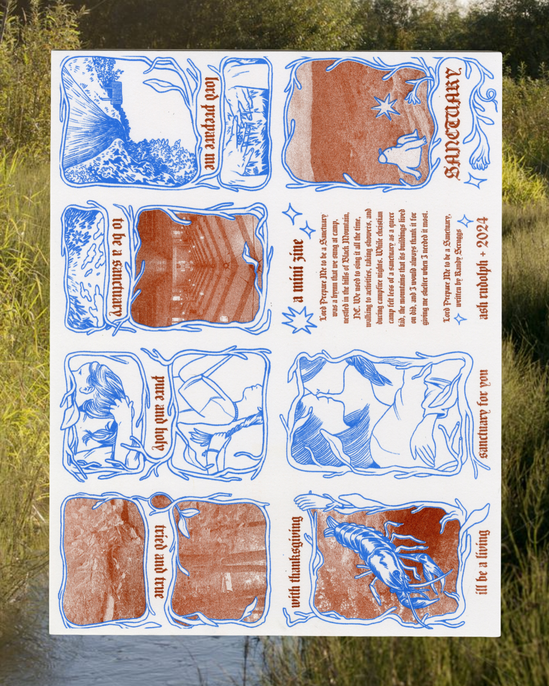 Sanctuary Magic 8-fold Zine