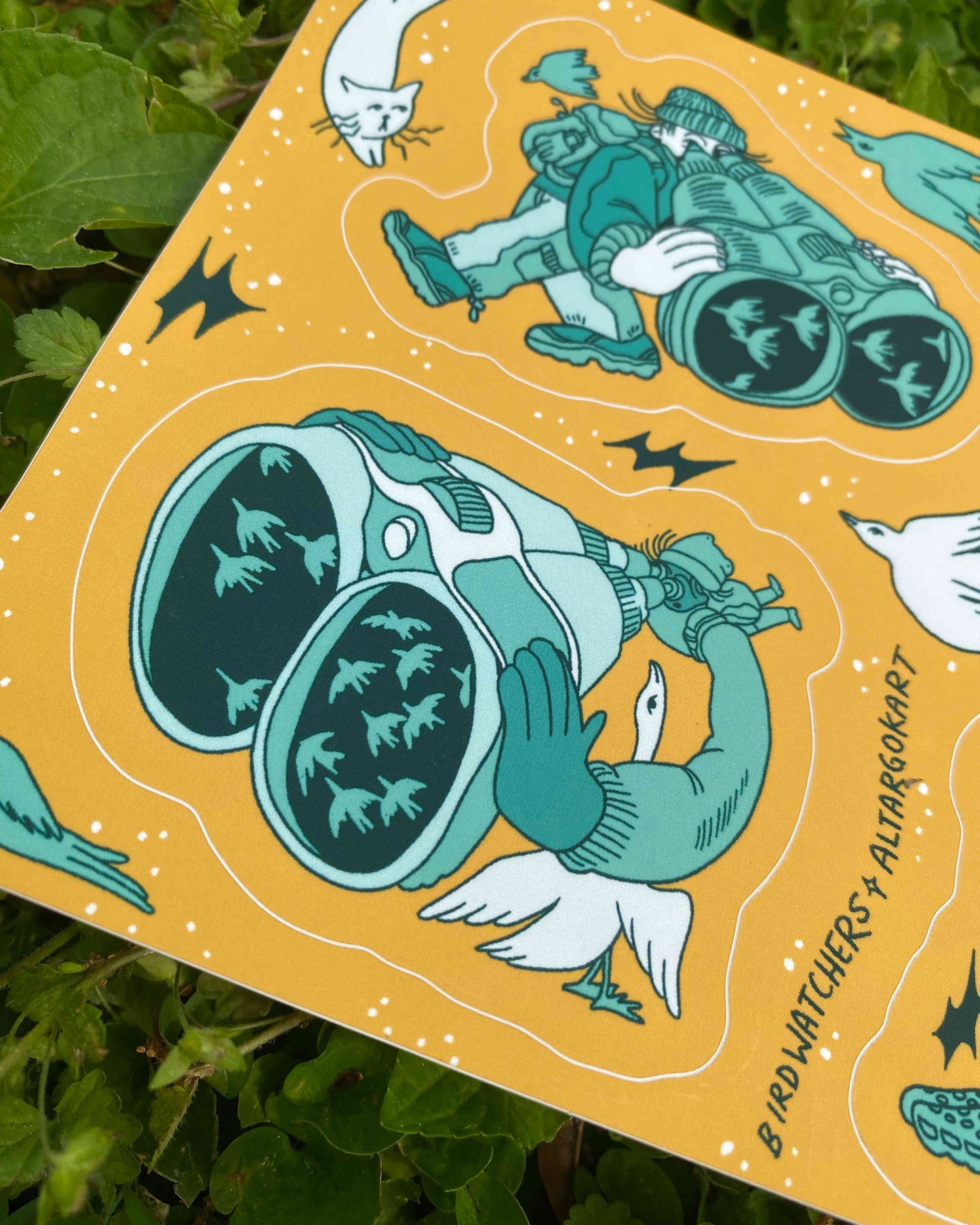 Birdwatchers Sticker Sheet