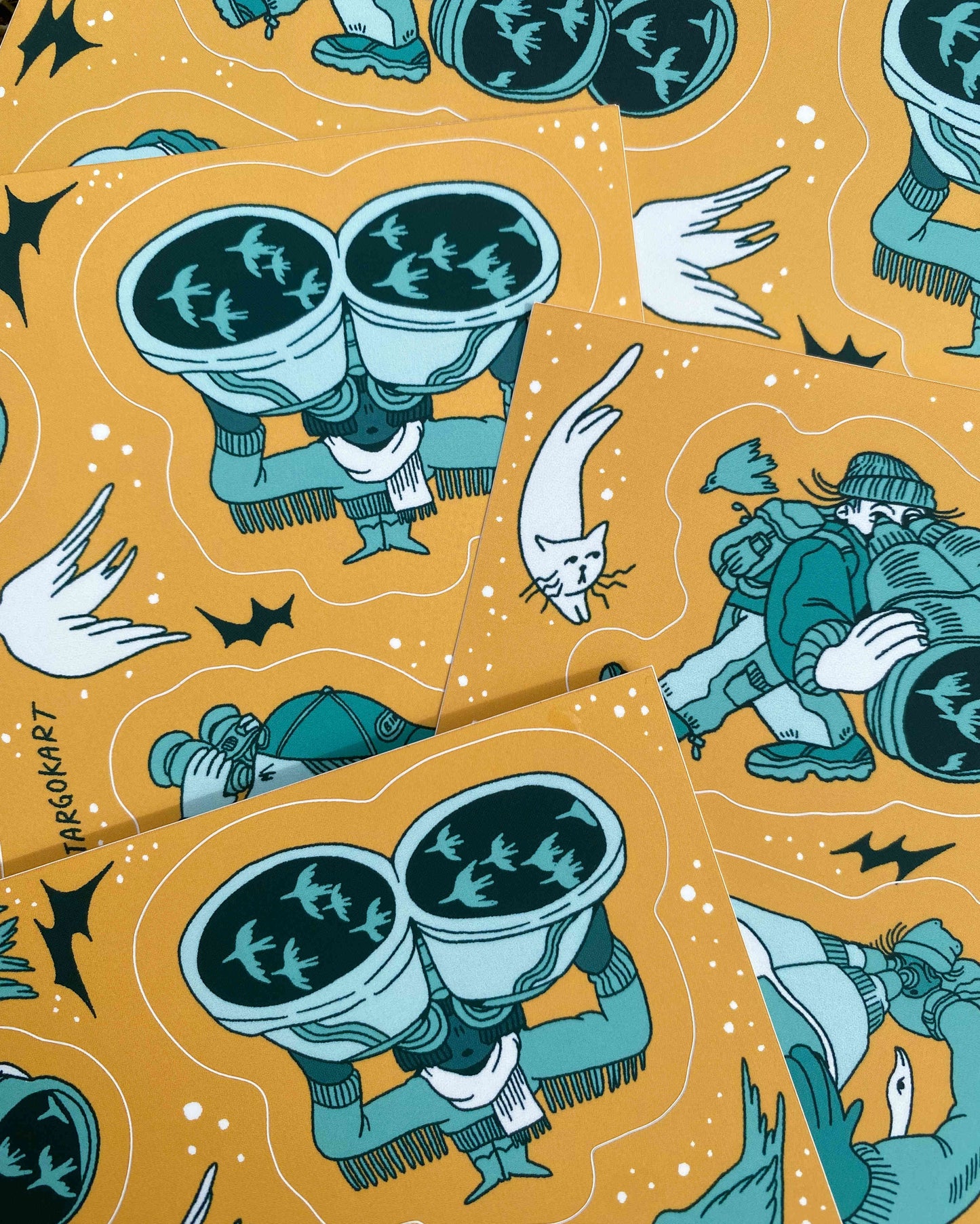 Birdwatchers Sticker Sheet