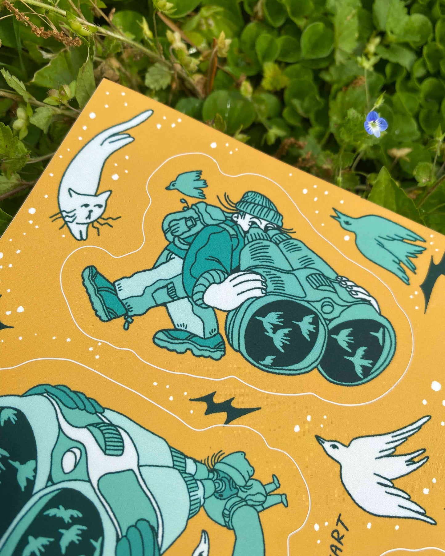 Birdwatchers Sticker Sheet