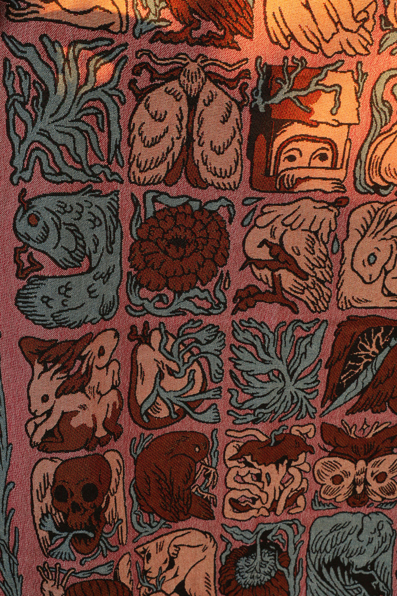 Woven Creatures Blanket