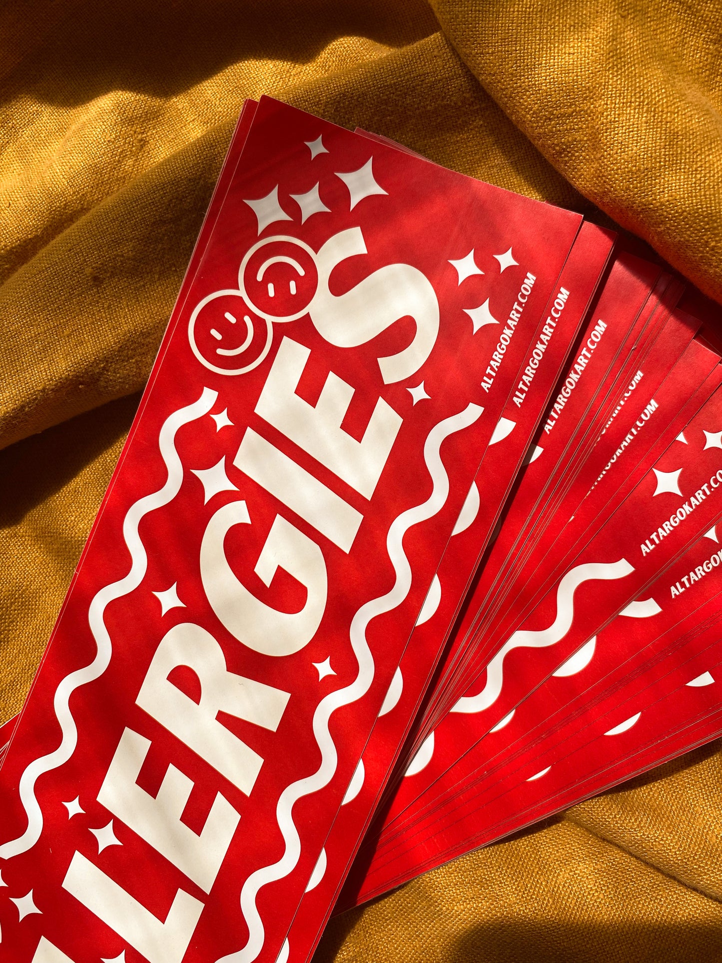 I have Allergies Bumper Sticker