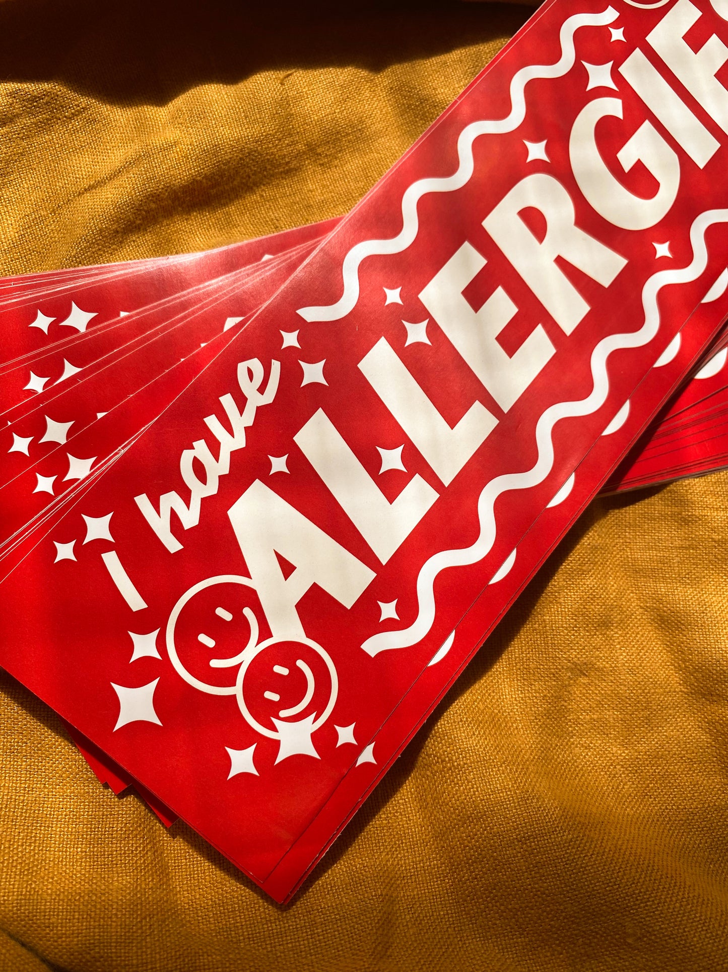I have Allergies Bumper Sticker