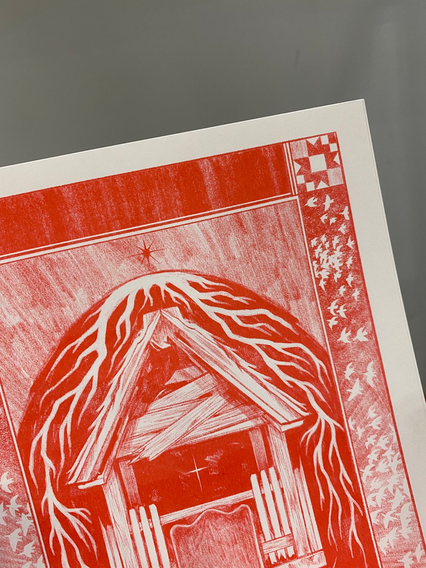 Hill House Riso Print